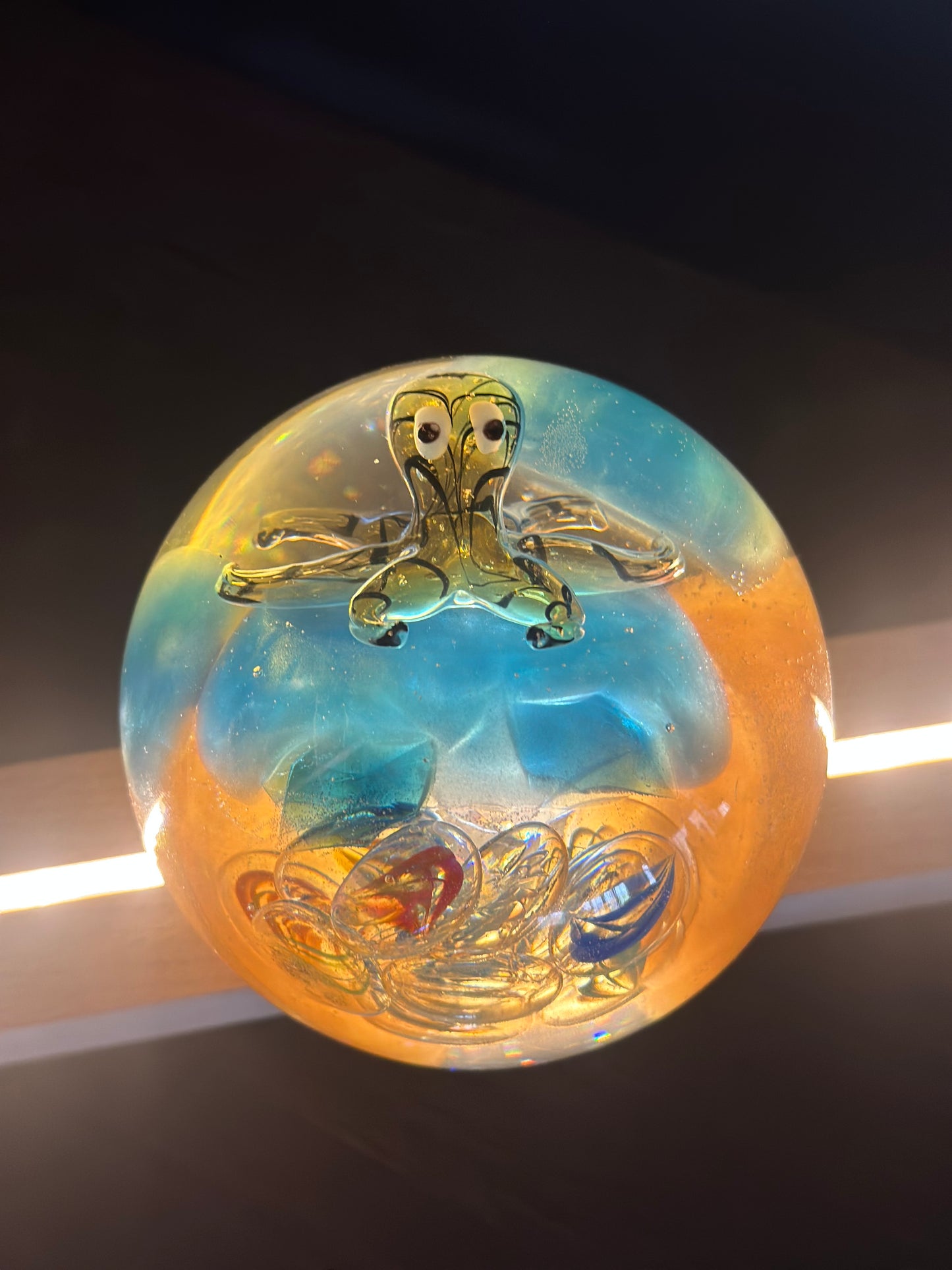 Large Colorful Octopus Sphere