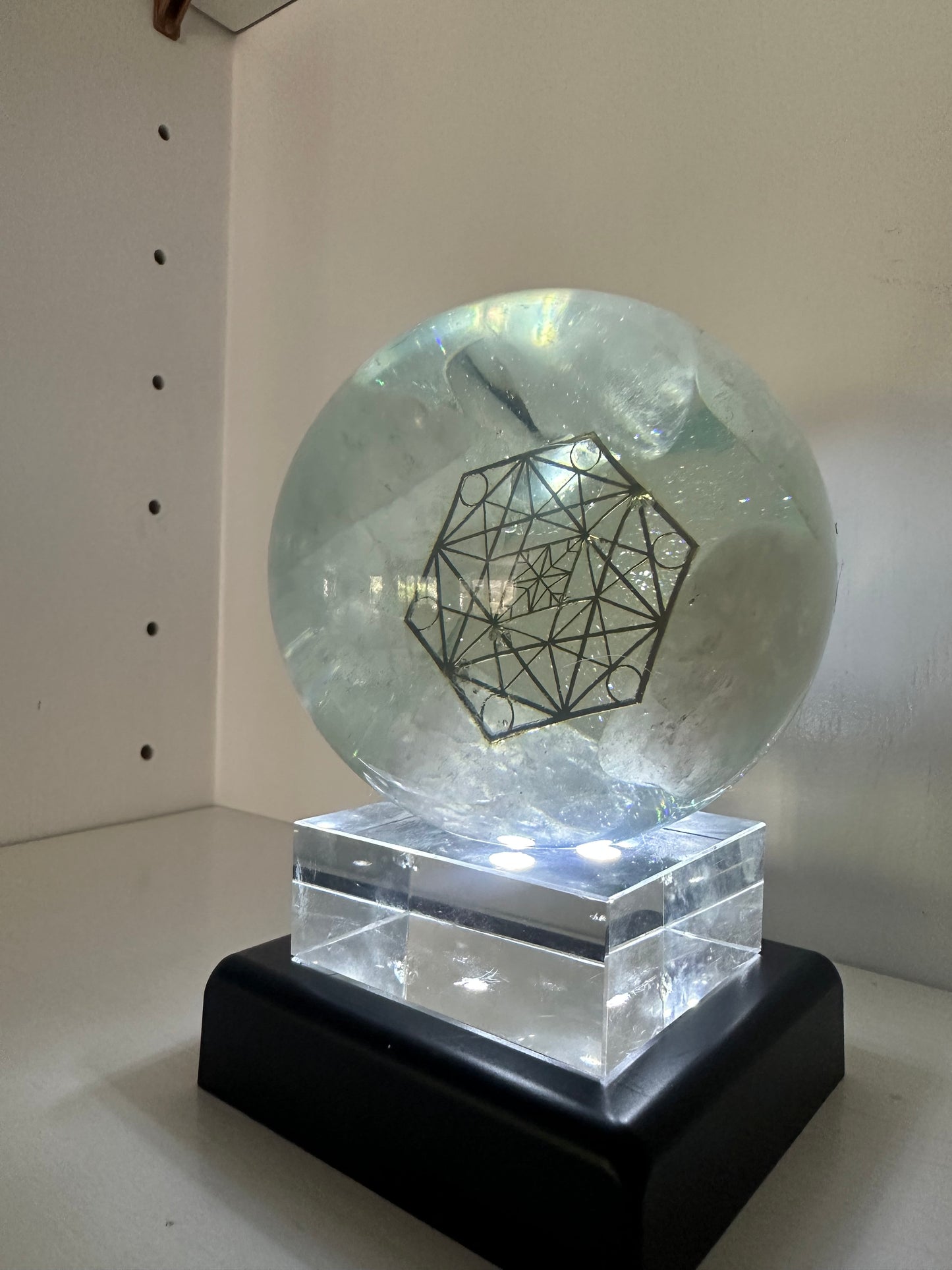 Rose Quartz Orgonite Sphere
