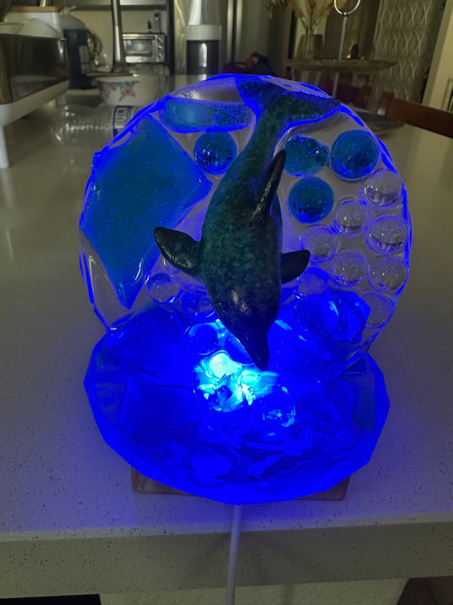 Leaping Dolphin Fantasy Standing Coaster